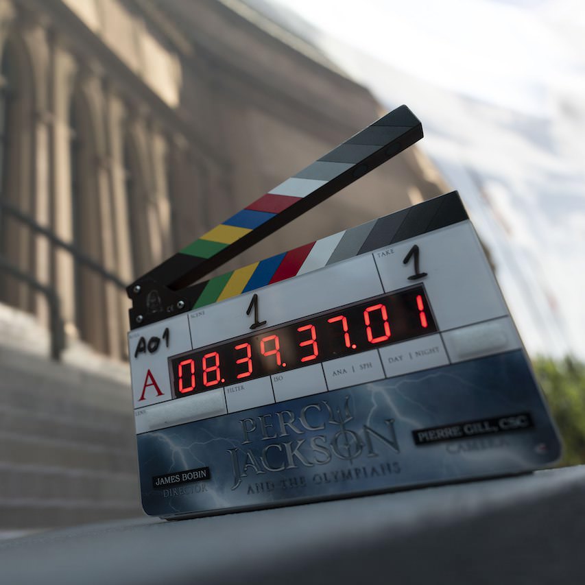 کلاکت اولین روز فیلمبرداری سریال Percy Jackson and the Olympians