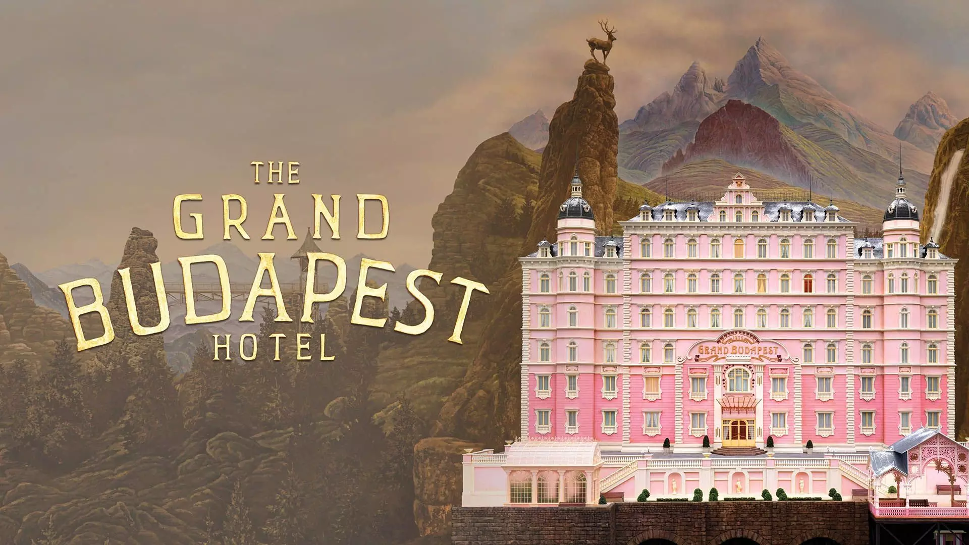 تصویری از هتل بزرگ بوداپست در فیلم the grand budapest hotel