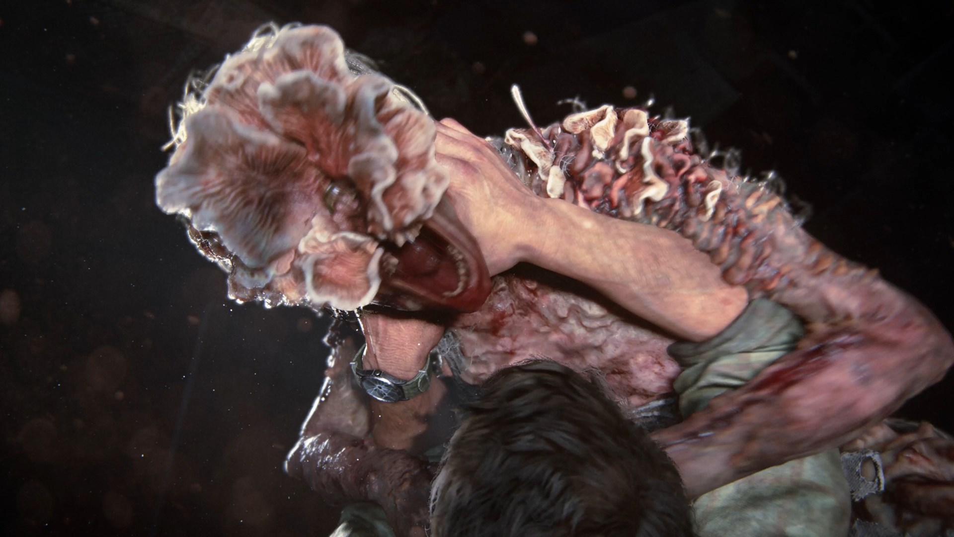 کلیکر در بازی The Last of Us Part 1 توسط استودیو Naughty Dog برای سونی پلی استیشن 5