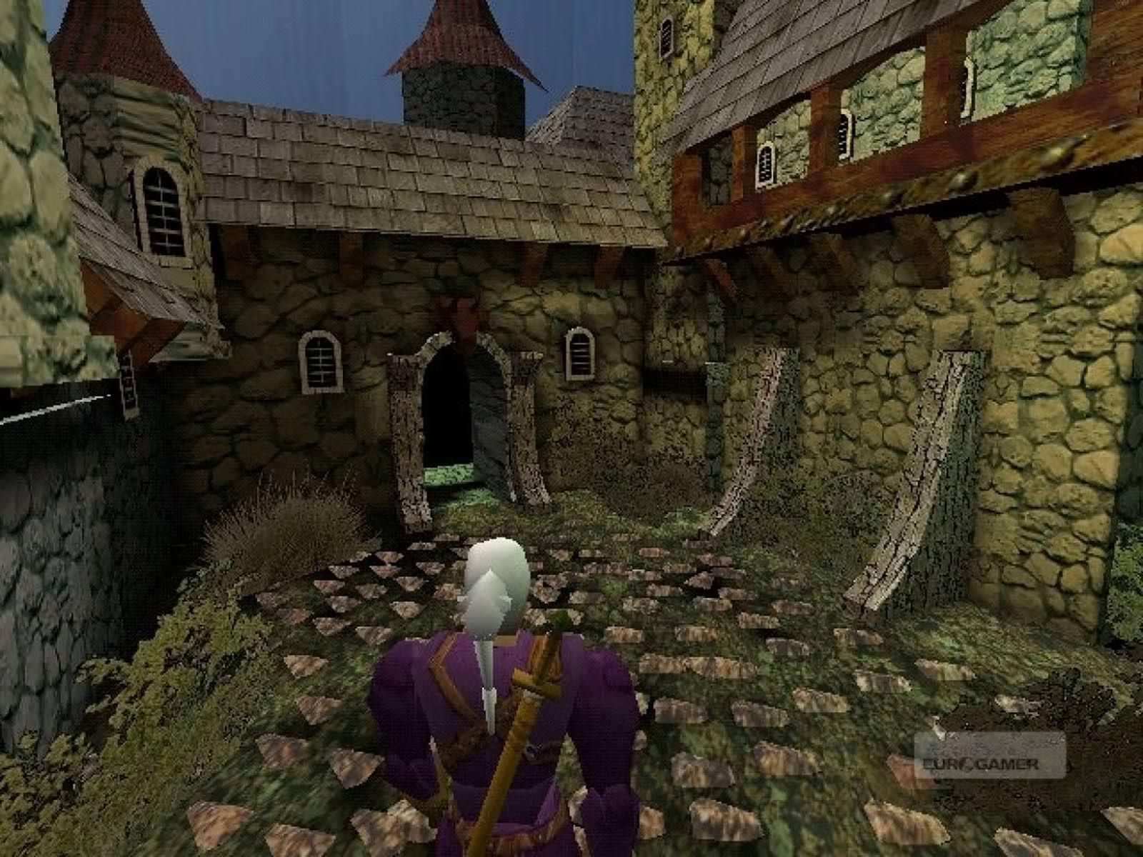 گرالت در دهکده در بازی The Witcher اثر استودیو متروپلیس