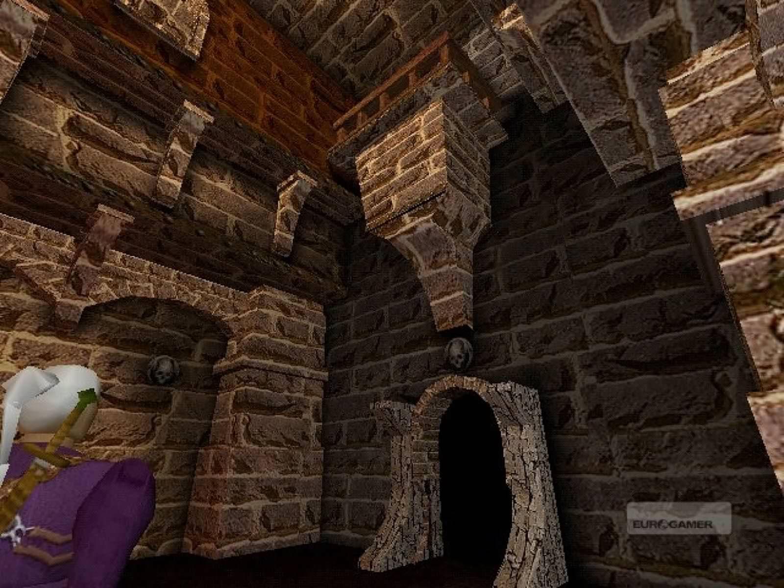 گرالت در یکی از محیط‌های بازی The Witcher اثر استودیو متروپلیس