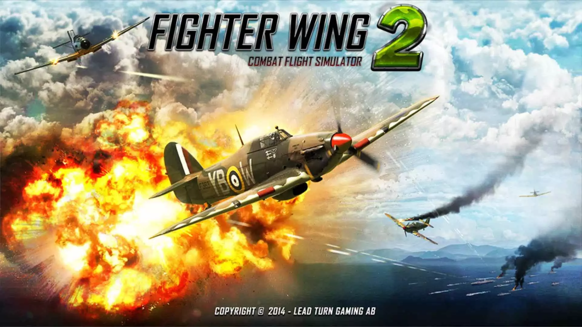 بازی اندروید FighterWing 2 Flight Simulator