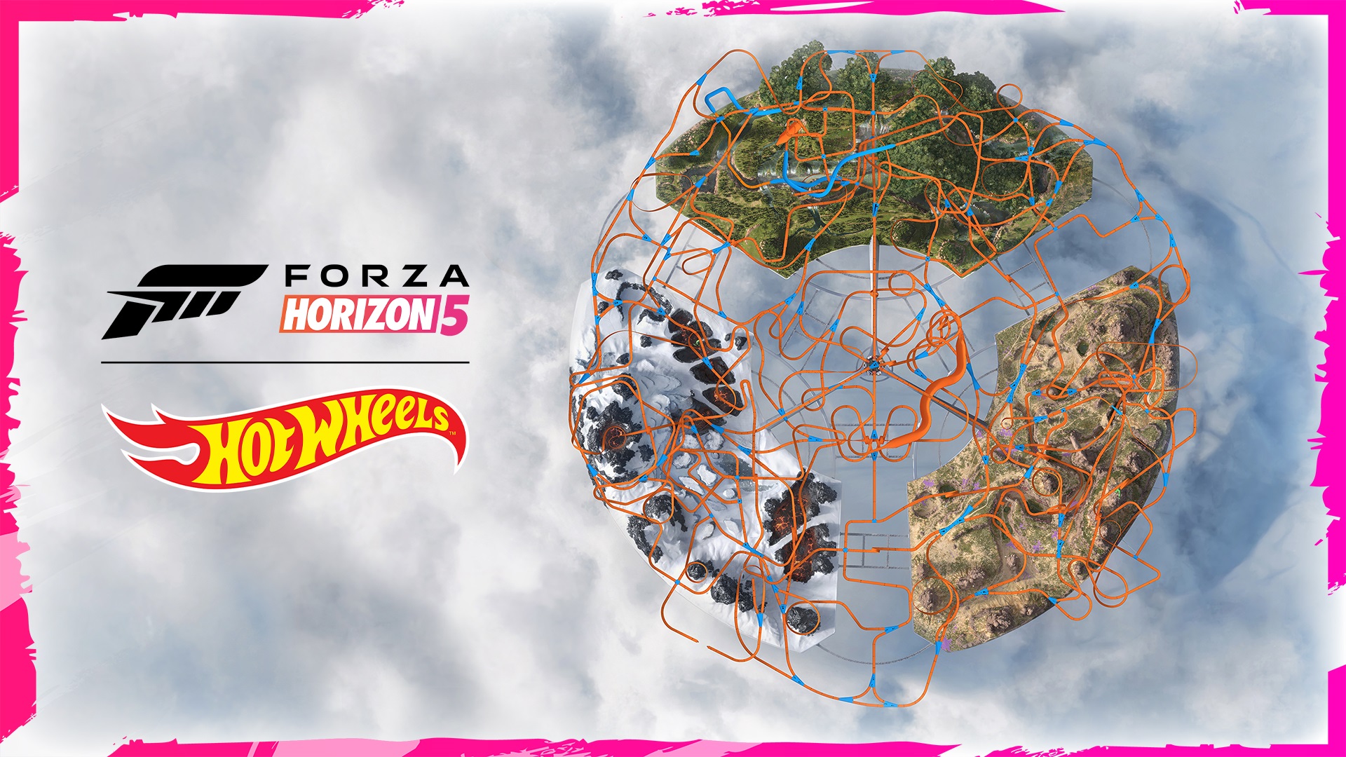 نقشه کامل بسته الحاقی Forza Horizon 5: Hot Wheels