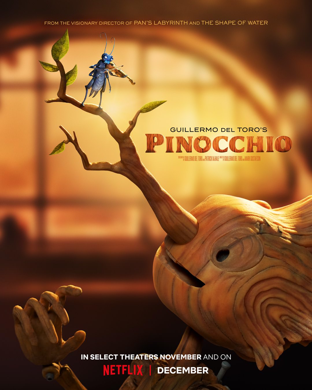 اولین پوستر انیمیشن پینوکیو 
