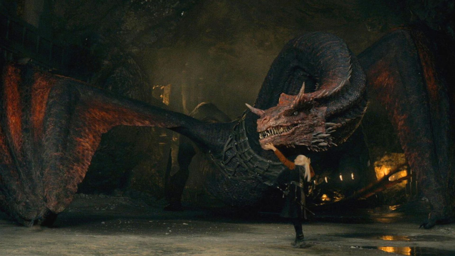 اژدها کاراکسس در سریال House of the Dragon