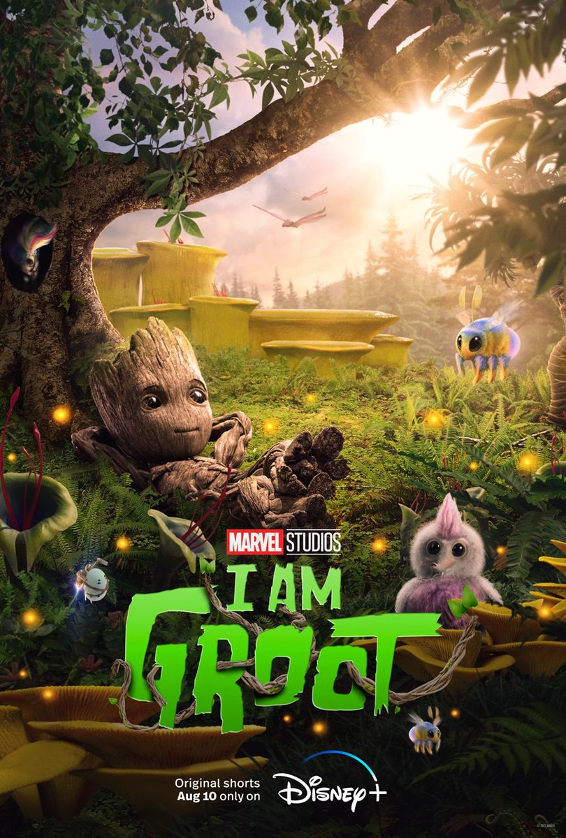 گروت در پوستر جدید انیمیشن I Am Groot
