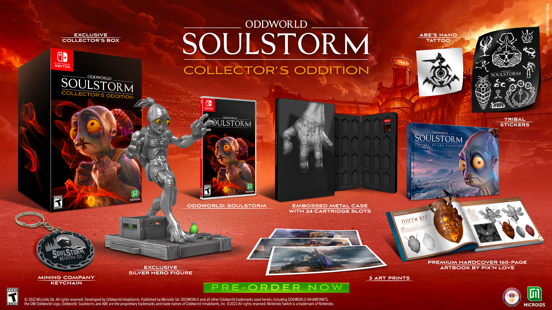نسخه کالکتور بازی Oddworld: Soulstorm 