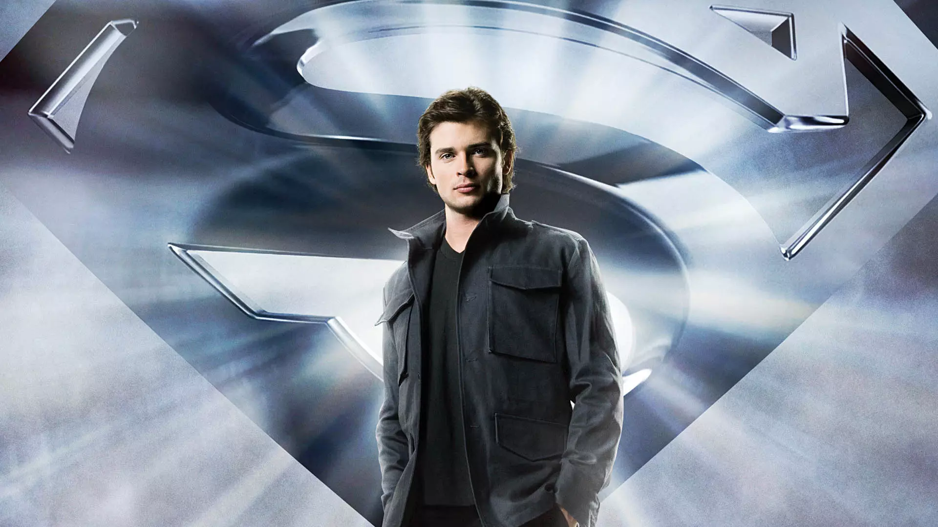 شخصیت کلارک کنت در پوستر سریال Smallville