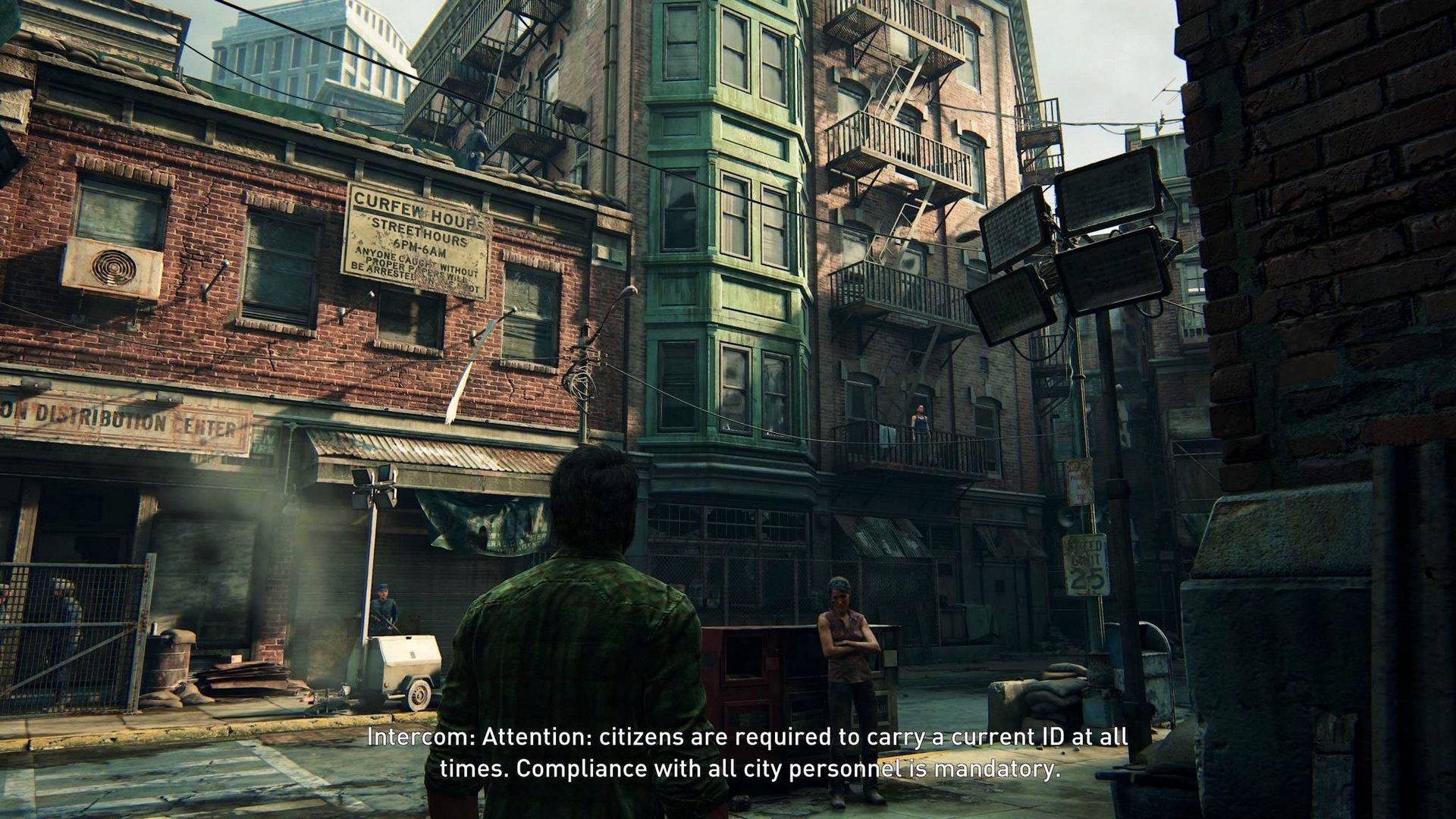 Joel karakterinin The Last of Us Part 1 açılış bölümünden bir görünüm