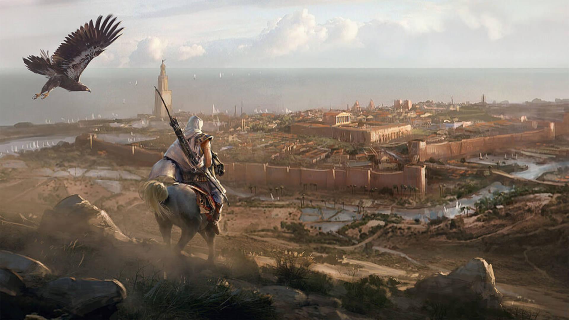 محیط‌های بی‌آب و علف بازی Assassin’s Creed Origins