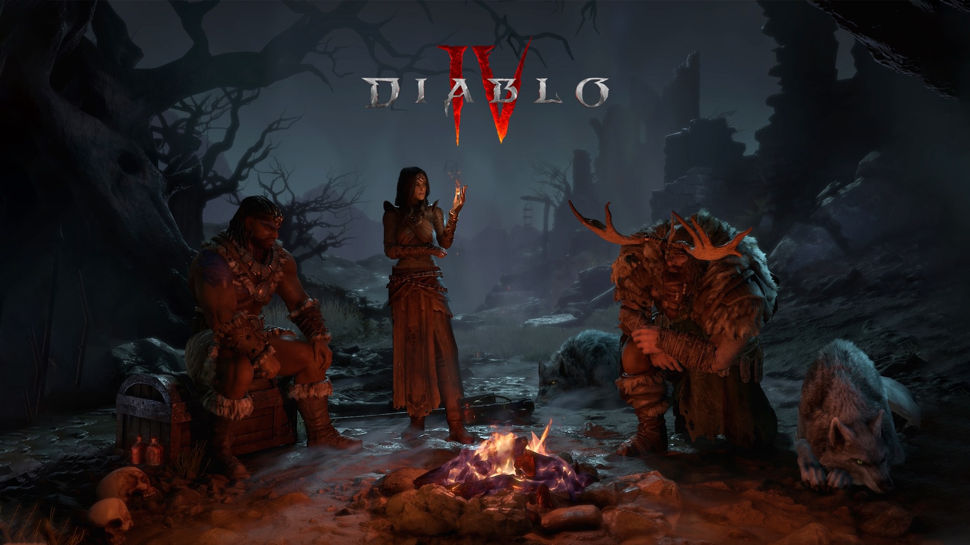 قهرمانان چهار کلاس بازی Diablo 4