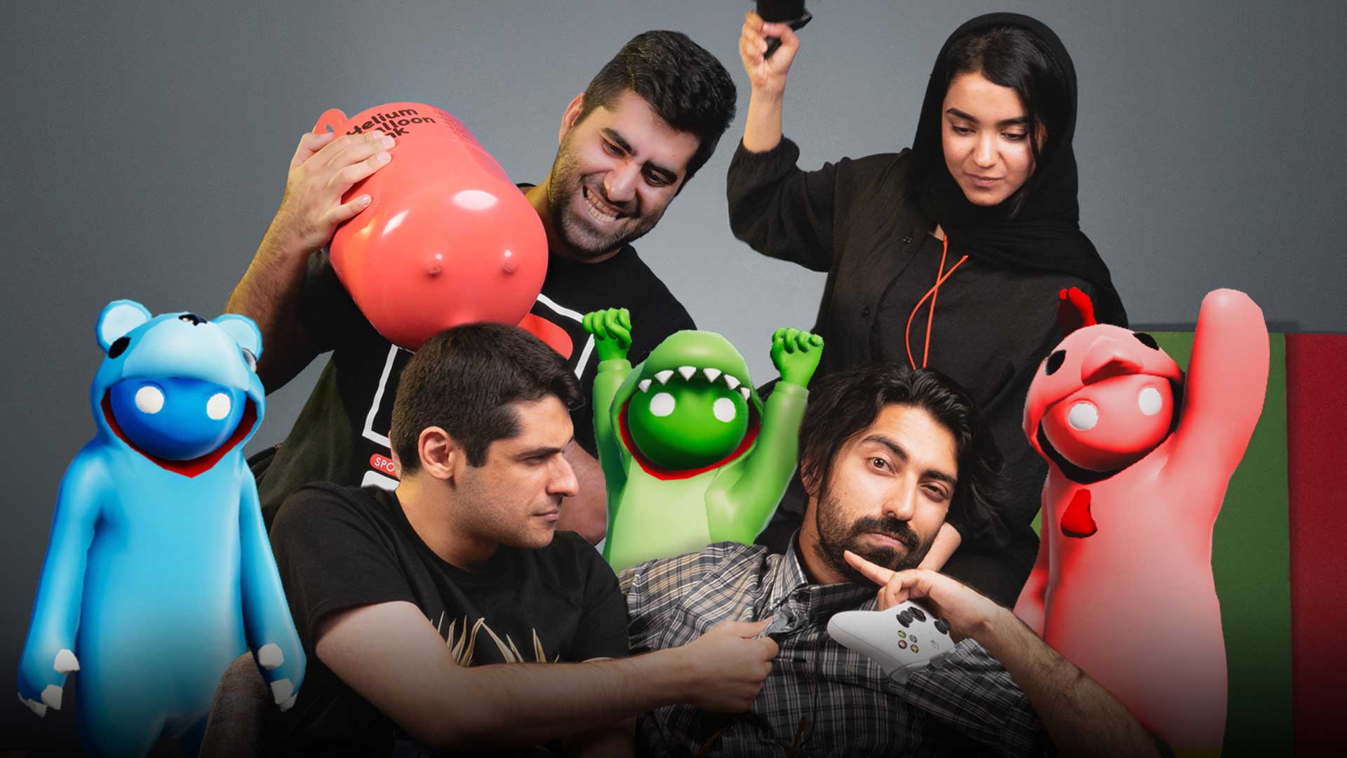 نیم نگاه Gang Beasts