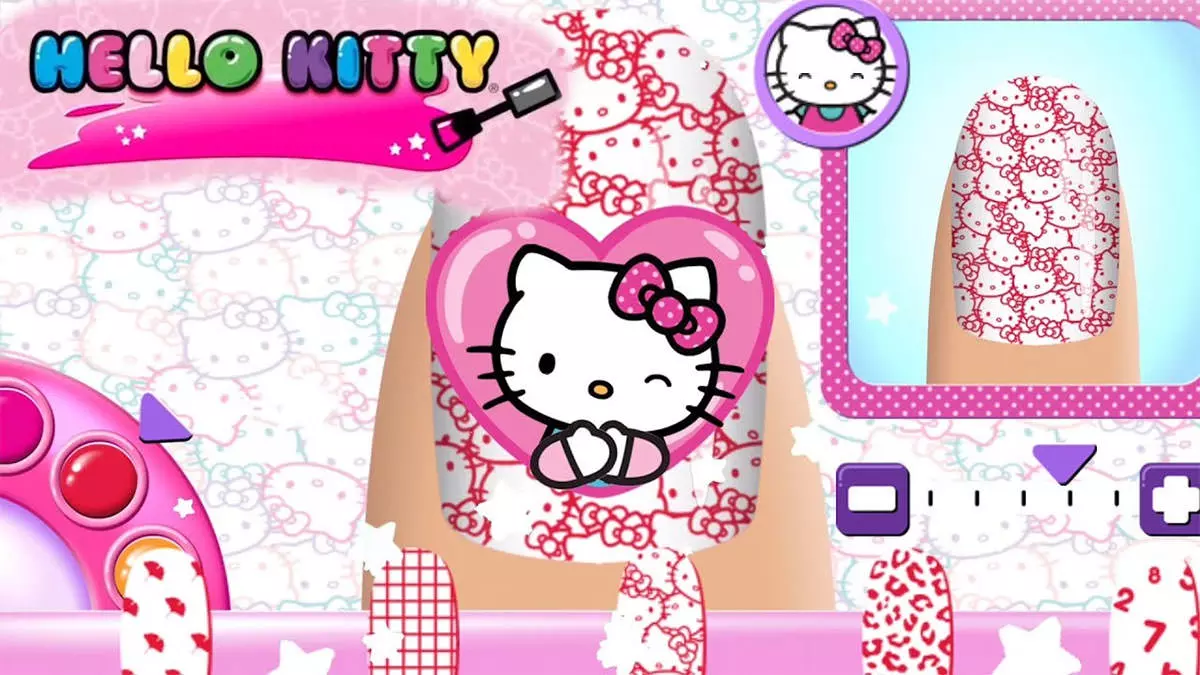 بازی اندروید Hello Kitty Nail Salon