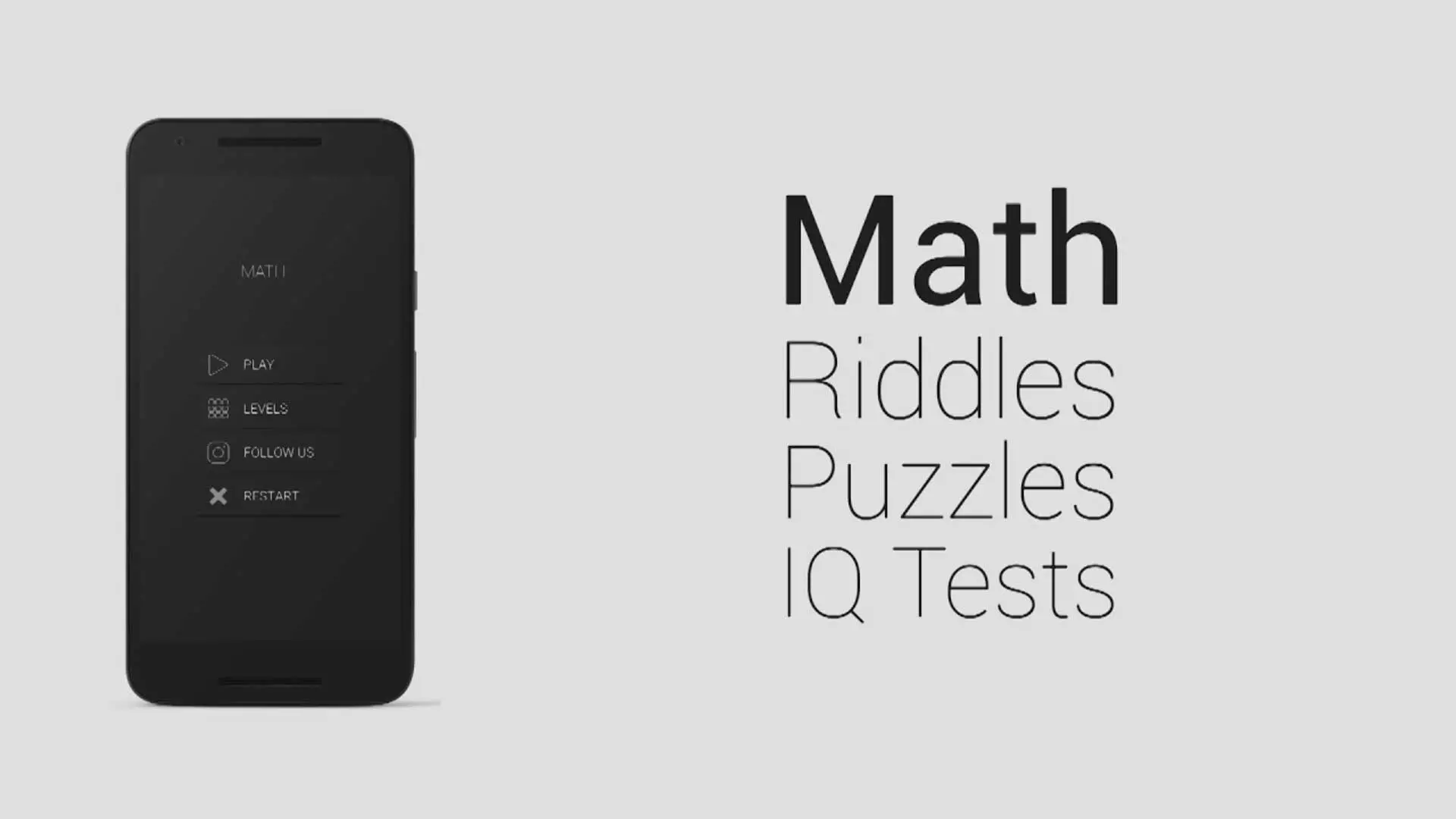 بازی اندروید Math | Riddles and Puzzles Maths Games