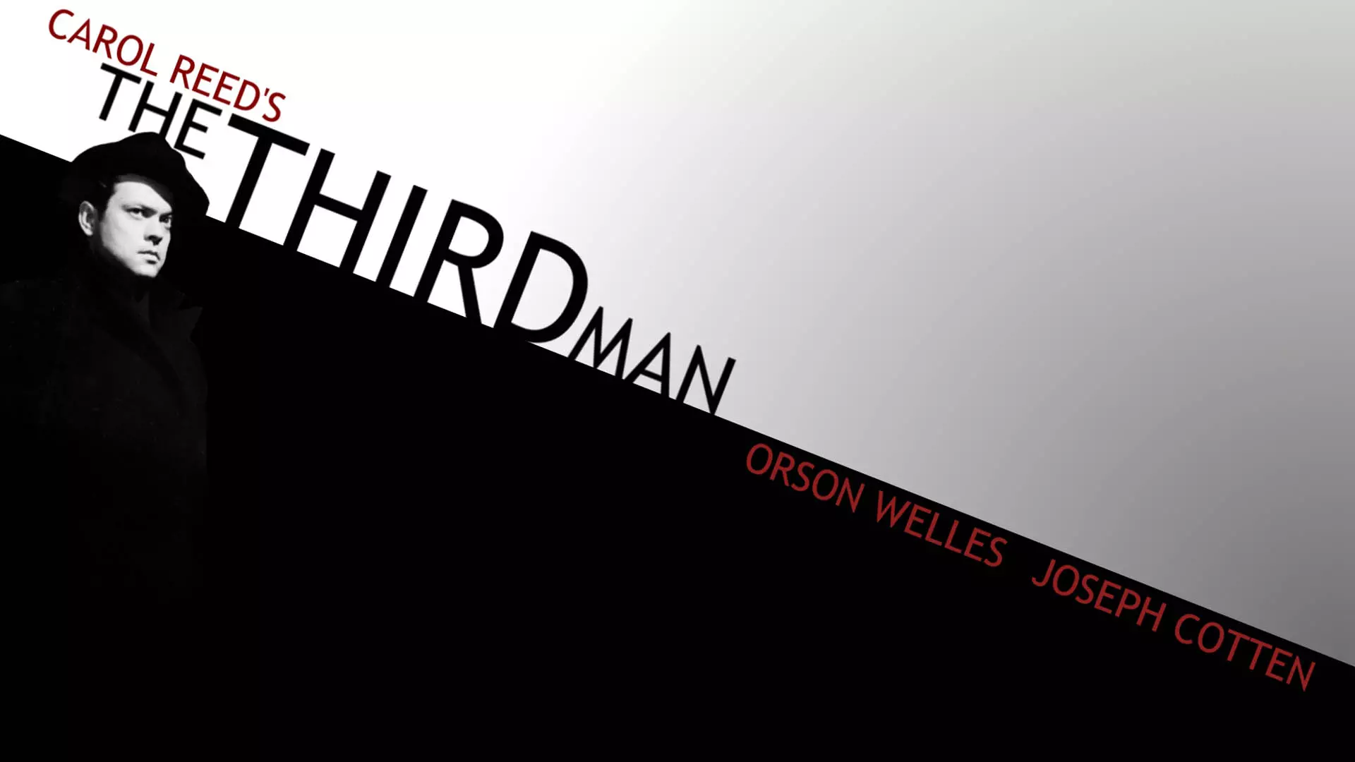 پوستر سینمایی فیلم The Third Man با حضور اورسن ولز