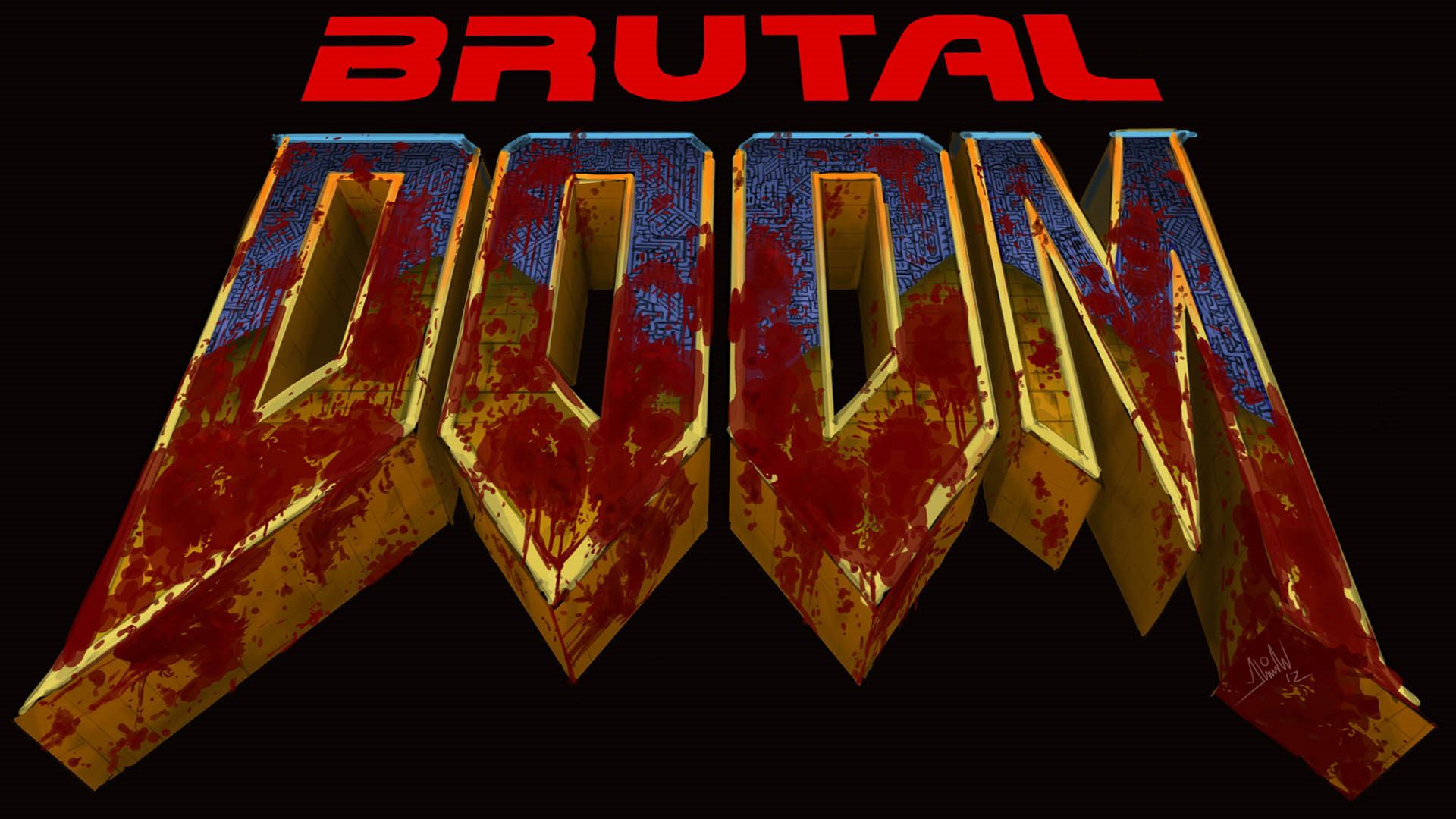 لوگوی بازی Brutal Doom