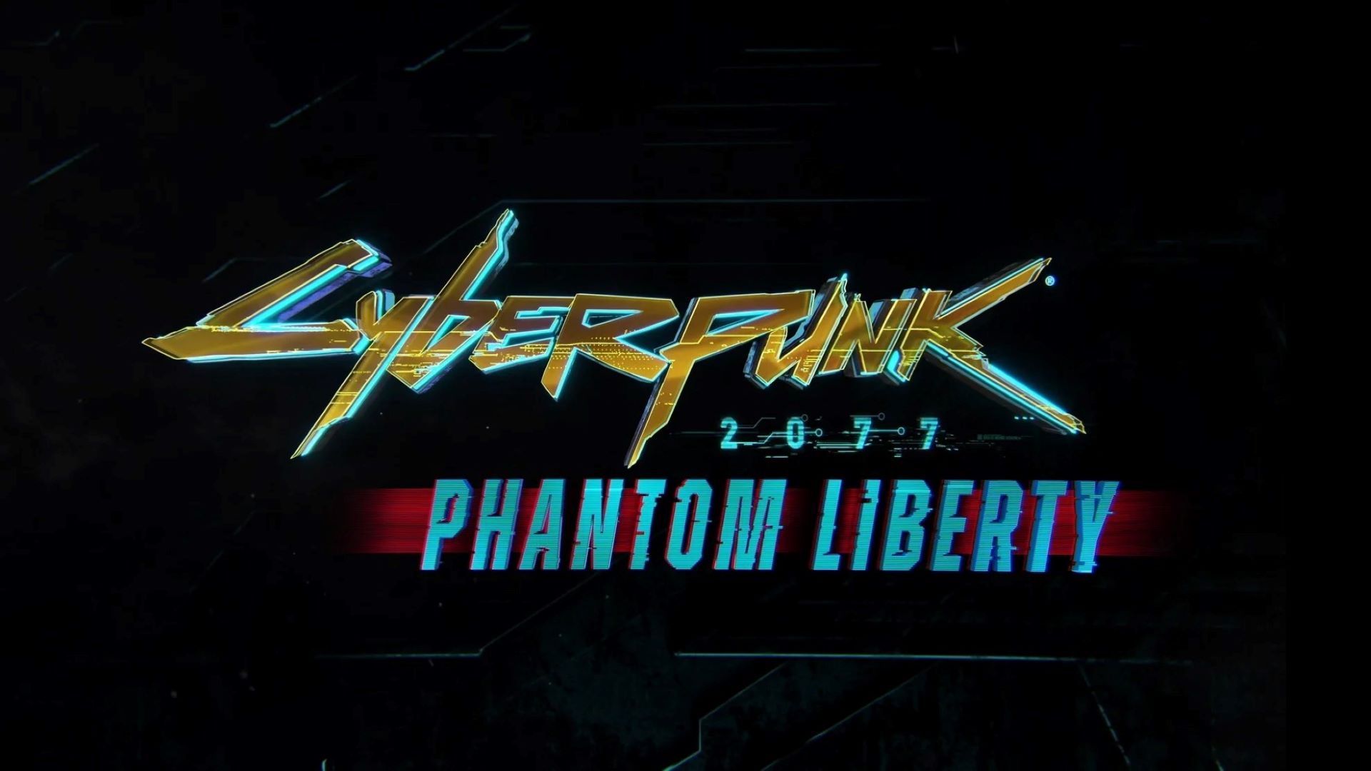 لوگوی بسته‌الحاقی Phantom Liberty بازی سایبرپانک 2077