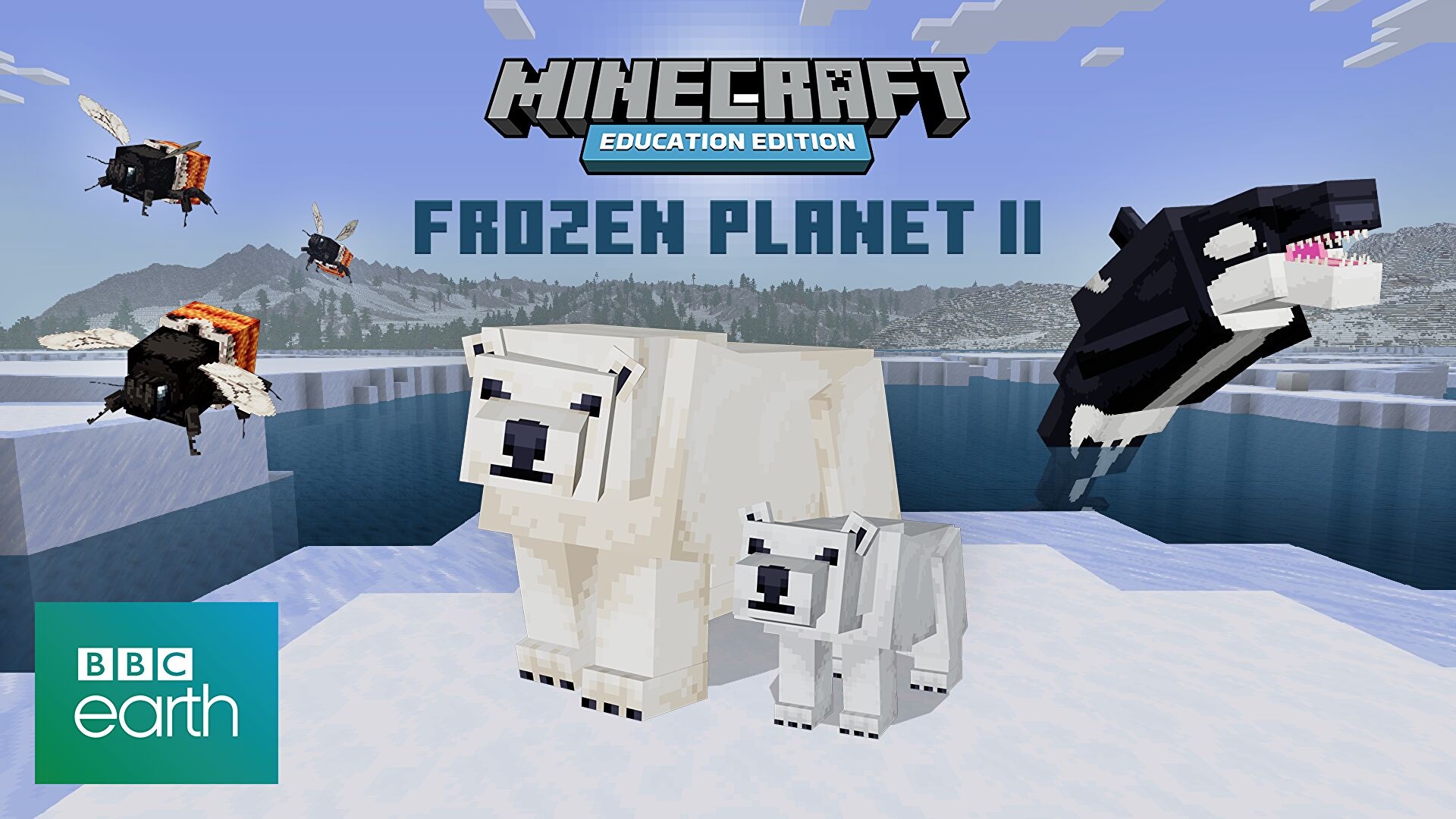 همکاری موجانگ و BBC برای عرضه محتویات Frozen Planet 2 در Minecraft 