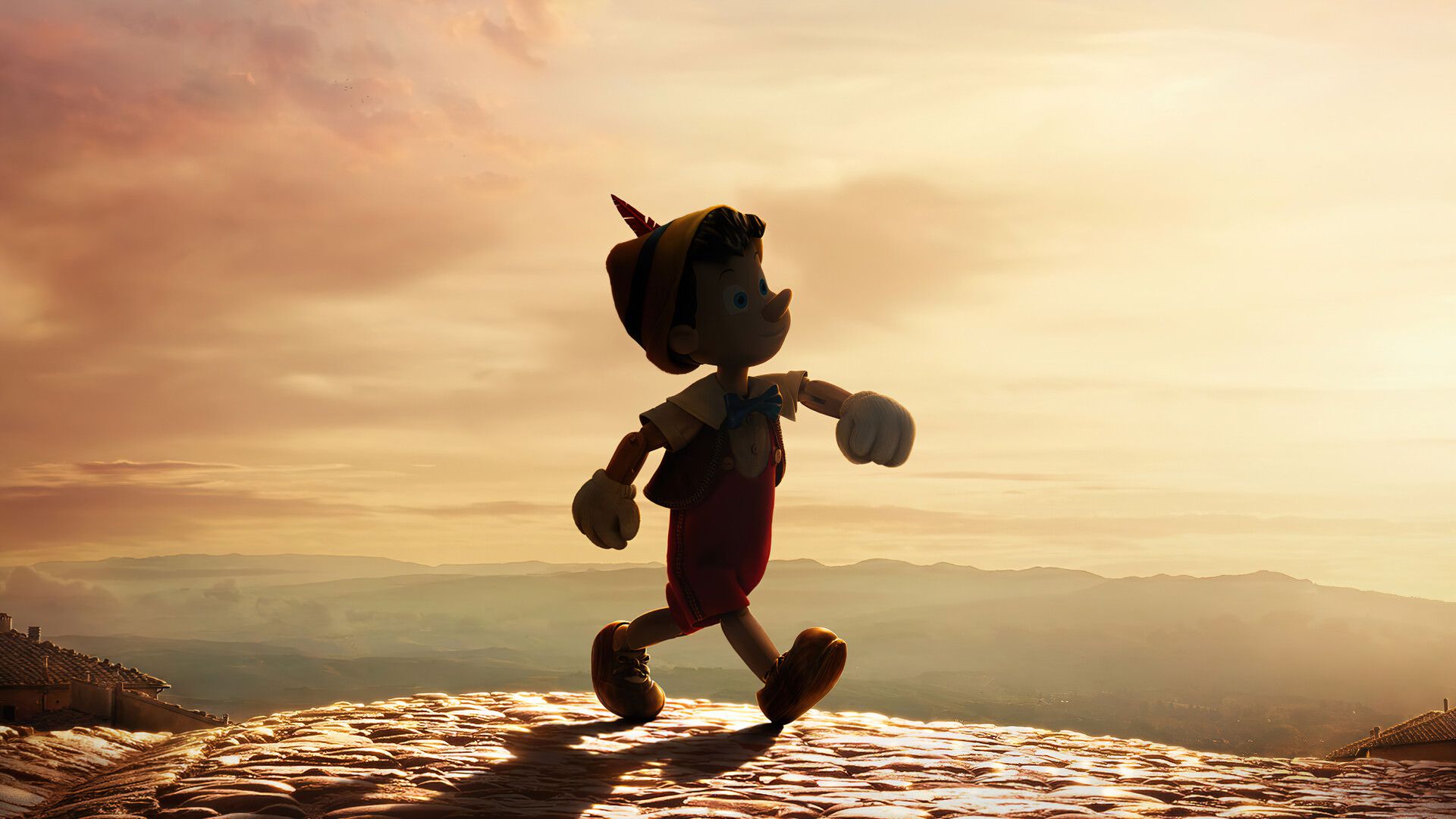 دروغ گفتن پینوکیو در اولین ویدیو فیلم Pinocchio