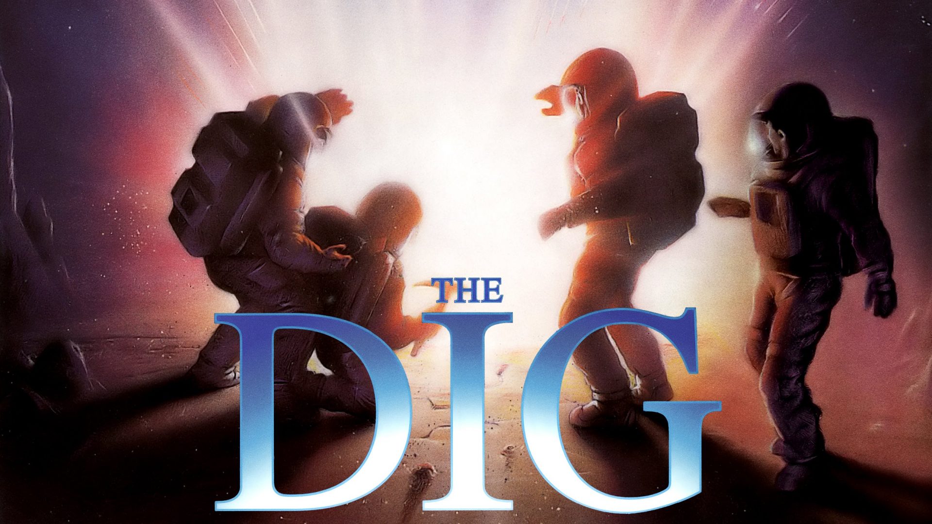 طرح جلد بازی The Dig با حضور فضانوردان