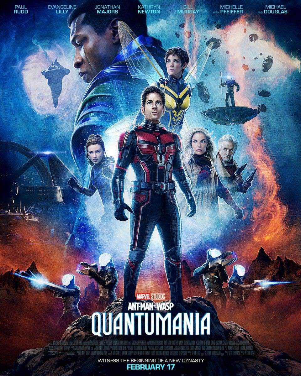 پوستر رسمی فیلم Ant-Man and the Wasp: Quantumania