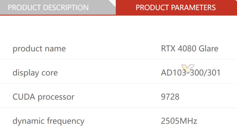 پردازنده گرافیکی جدید RTX 4080