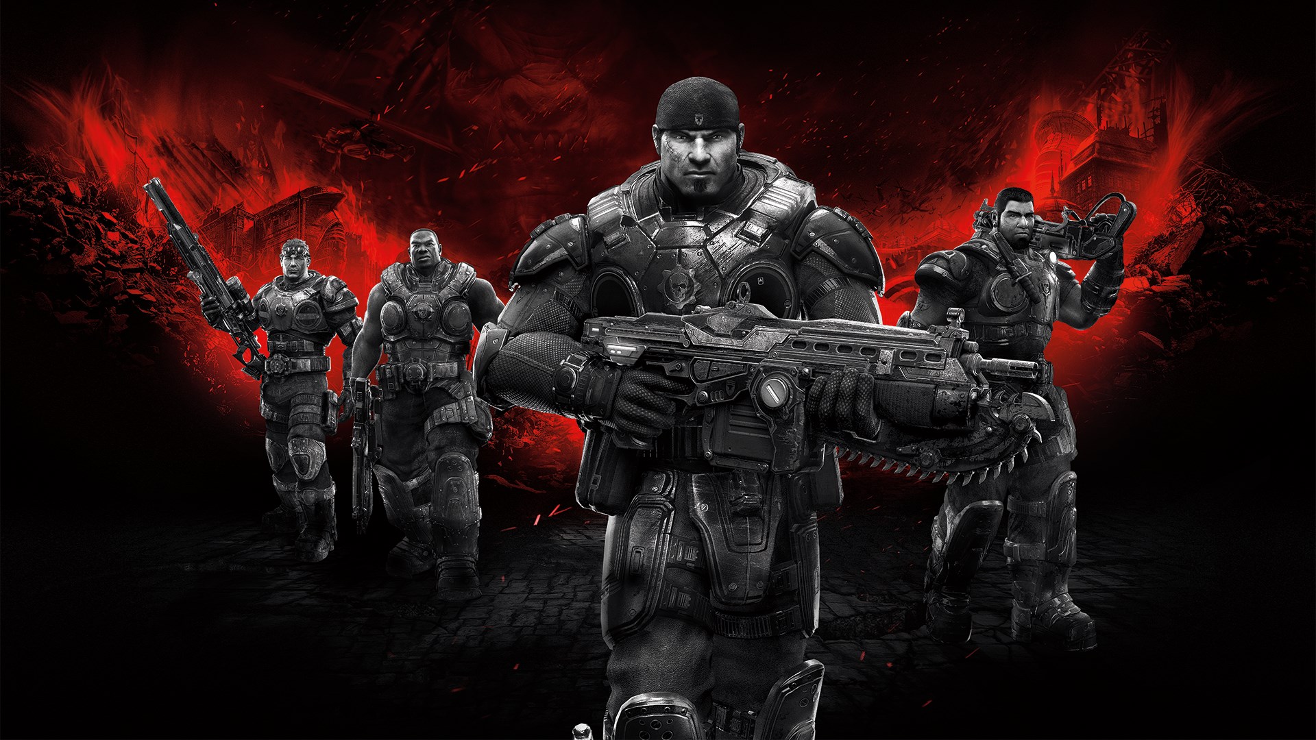 پوستر بازی Gears of War Ultimate Edition