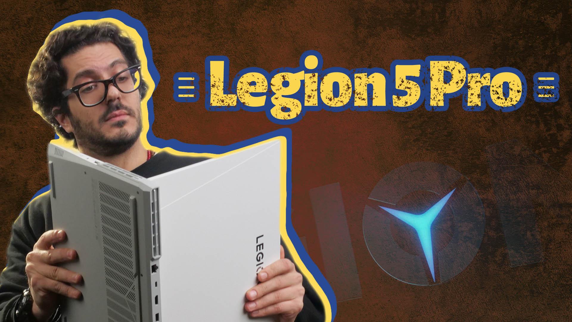 جعبه گشایی لپتاپ لنوو Legion 5 Pro
