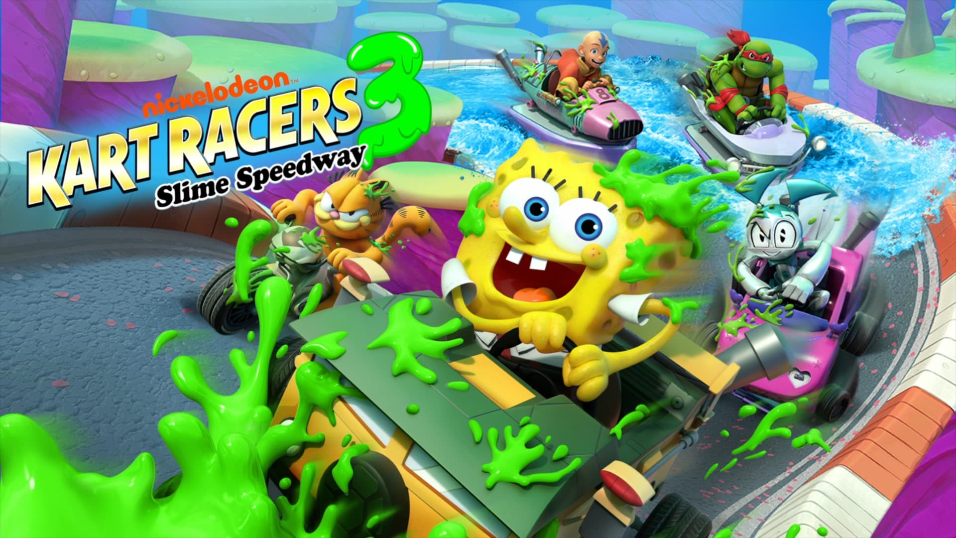پوستر بازی Nickelodeon Kart Racers 3: Slime Speedway