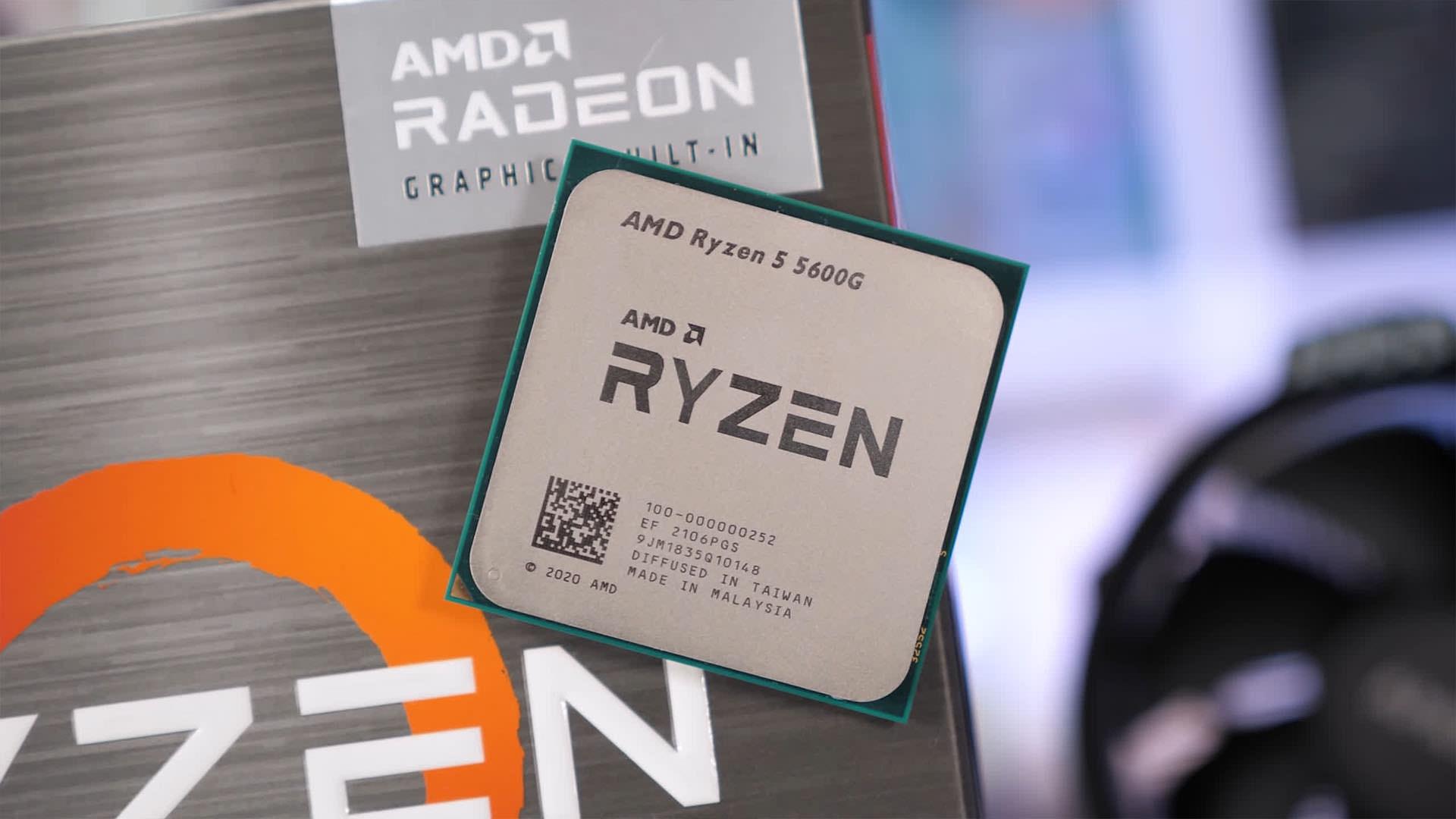 پردازنده AMD Ryzen 5 5600g