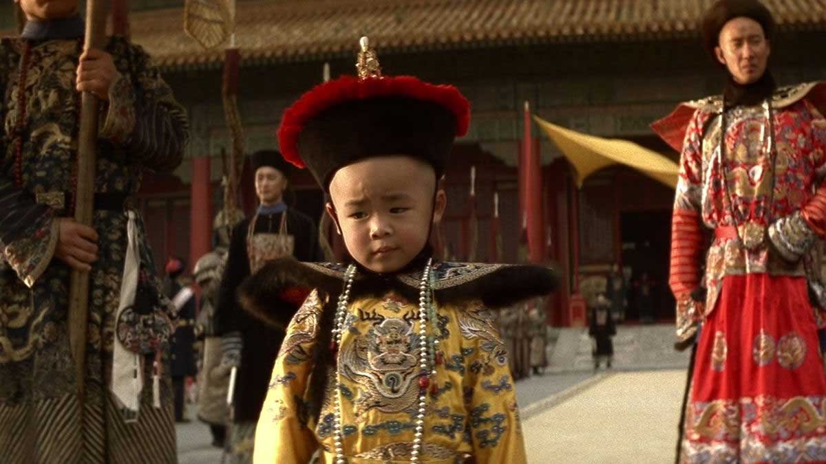 پادشاه کودک در فیلم The Last Emperor از برناردو برتولوچی، کارگردان و نویسنده ایتالیایی