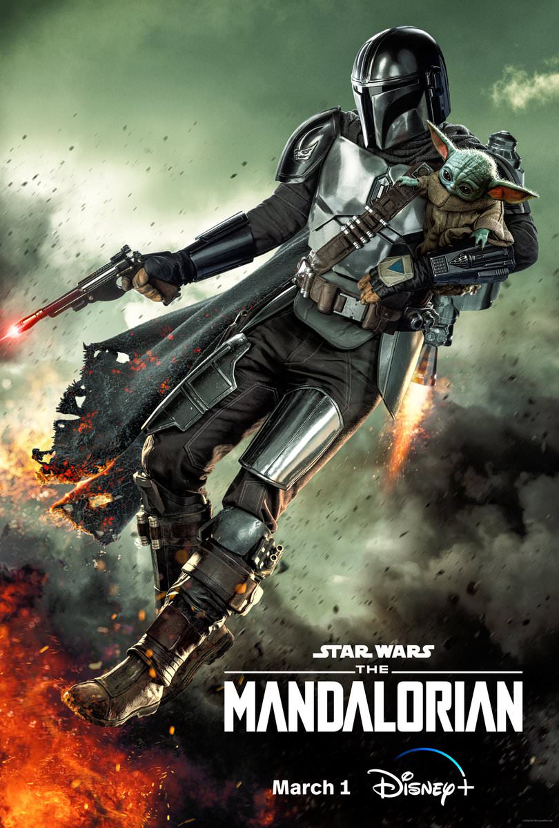 پوستر رسمی فصل سوم سریال The Mandalorian