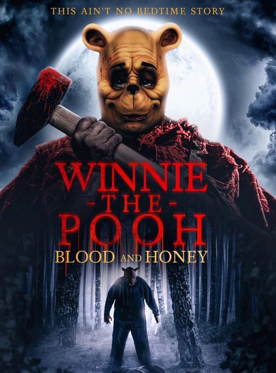 پوستر فیلم ترسناک وینی پو: خون و عسل