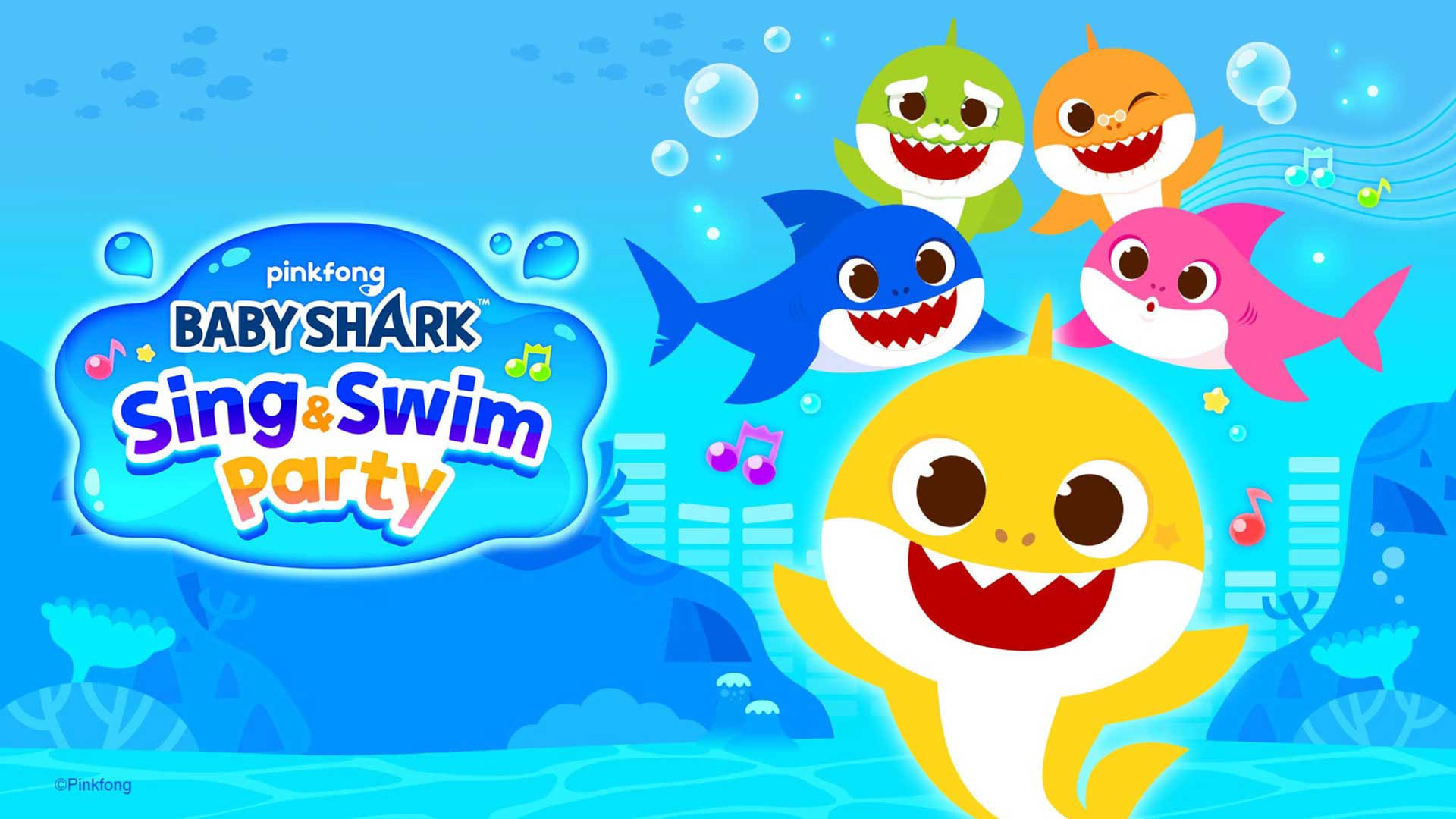 بررسی بازی Baby Shark: Sing & Swim Party؛ کوسه های بامزه