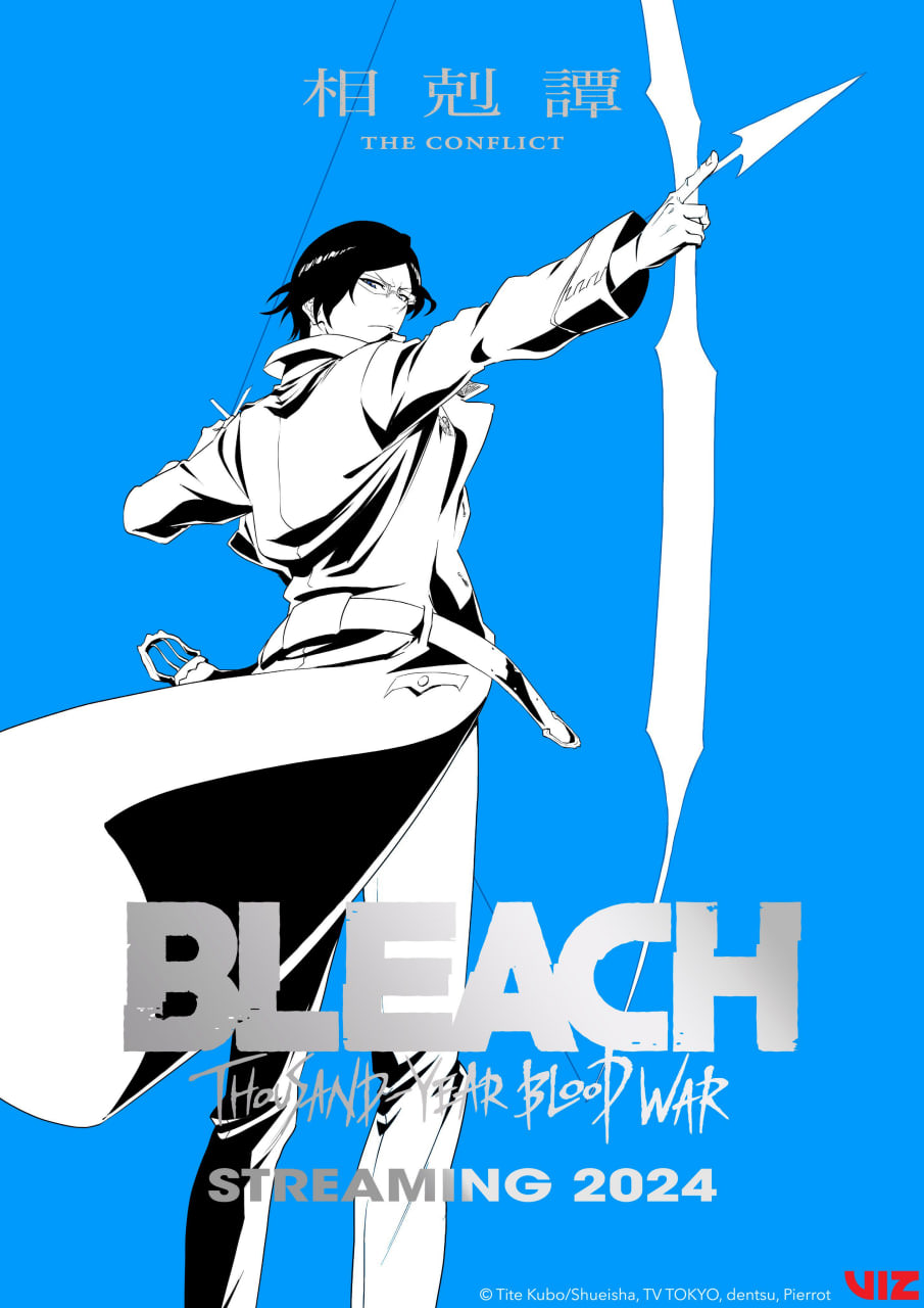 اولین پوستر بخش سوم انیمه Bleach: Thousand-Year Blood War با نام The Conflict 