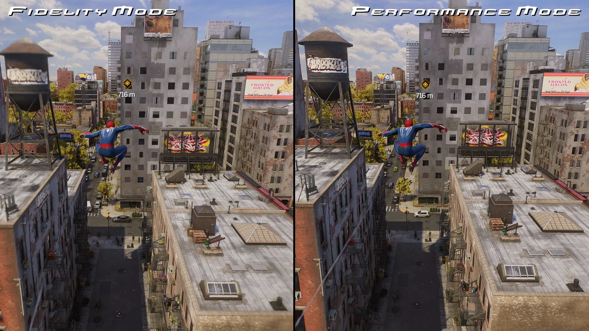 مقایسه جلوه های گرافیکی Marvel's Spider-Man 2 با نسخه اول