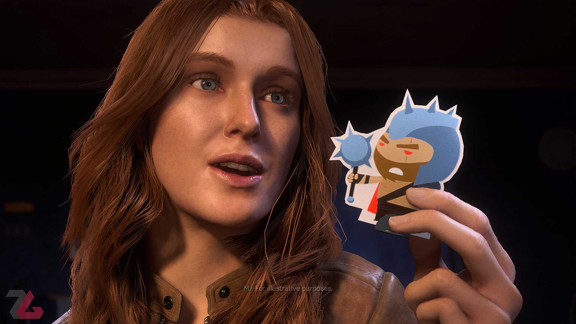 مری جین با صداپیشگی لورا بیلی در بازی Spider-Man 2