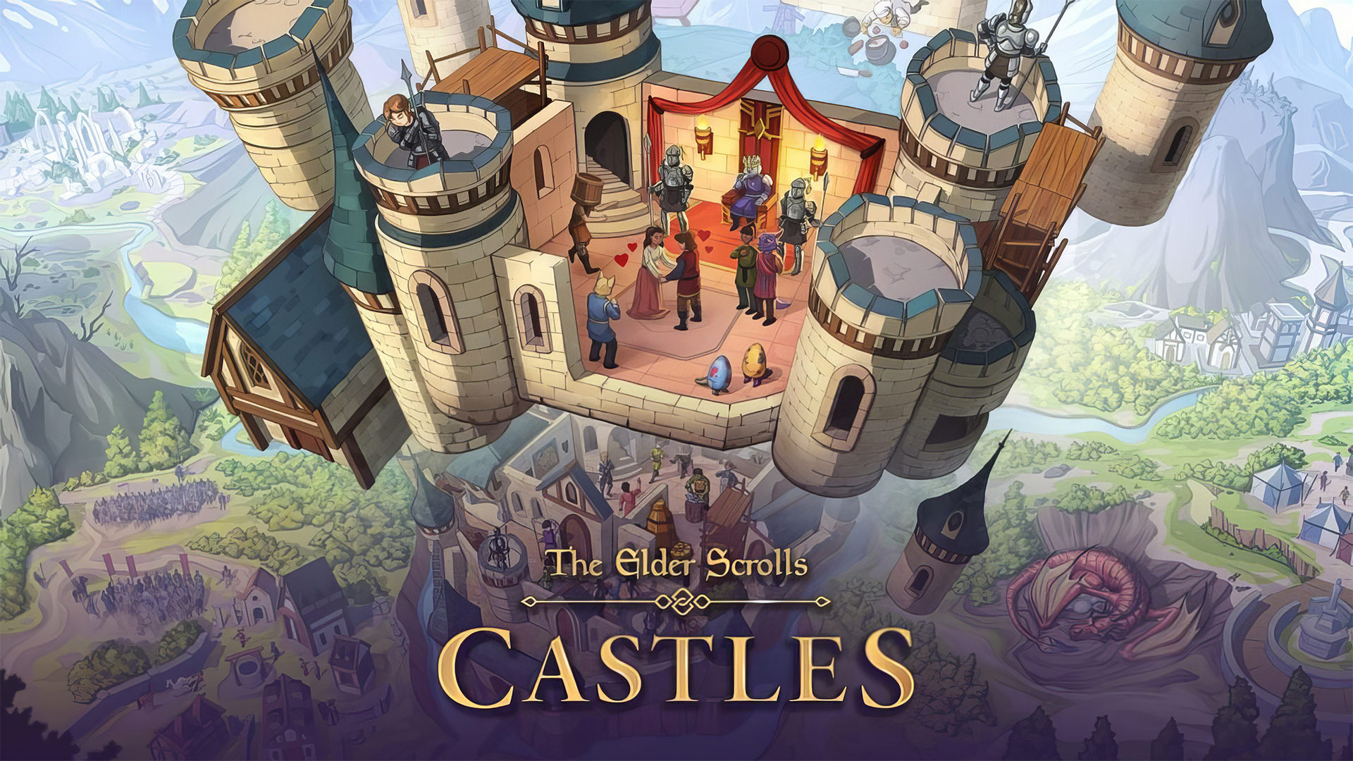 معرفی بازی The Elder Scrolls: Castles | مدیریت یک پادشاهی!