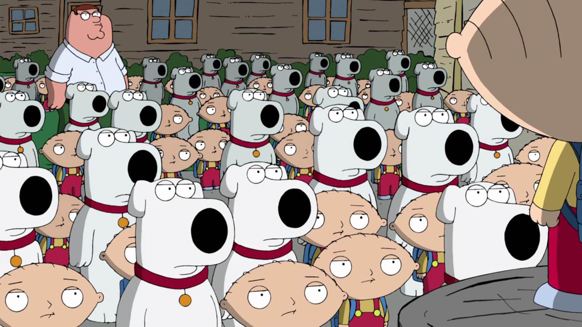 بازگشت به قسمت نخست در سریال Family Guy