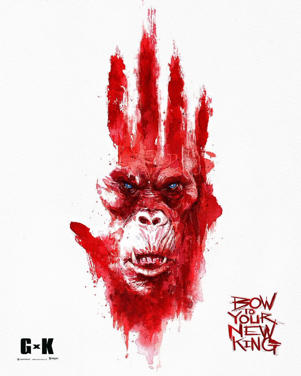 اولین پوستر فیلم Godzilla x Kong: The New Empire