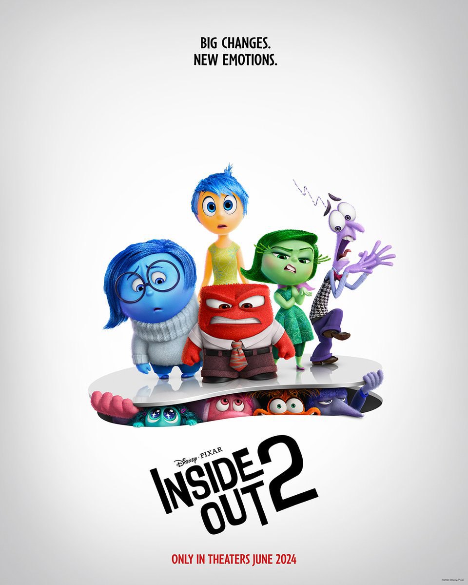 اولین پوستر انیمیشن Inside Out 2