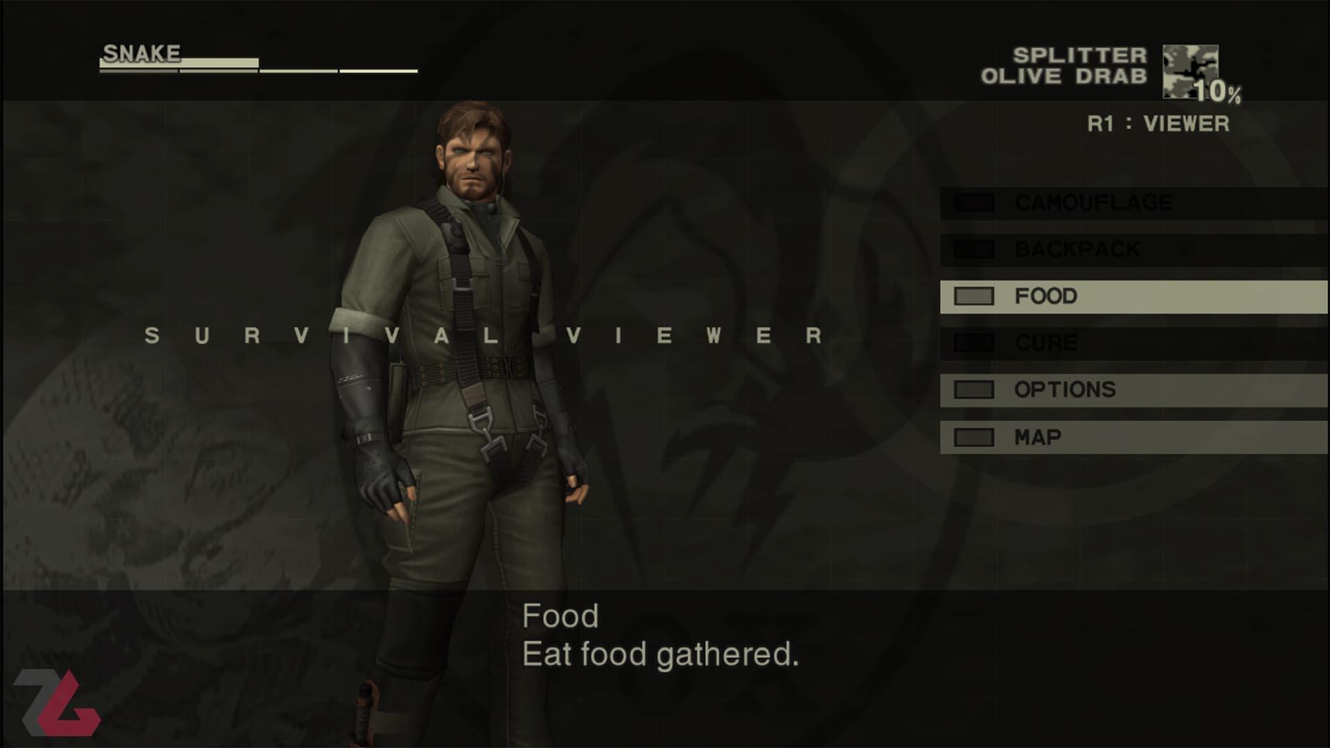 گیم پلی بازی متال گیر سالید ۳ در بازی Metal Gear Solid: Master Collection