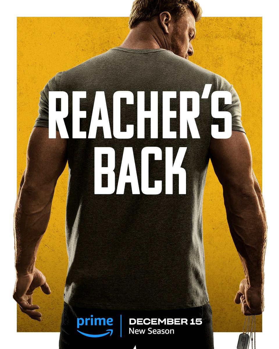 اولین پوستر فصل دوم سریال Reacher
