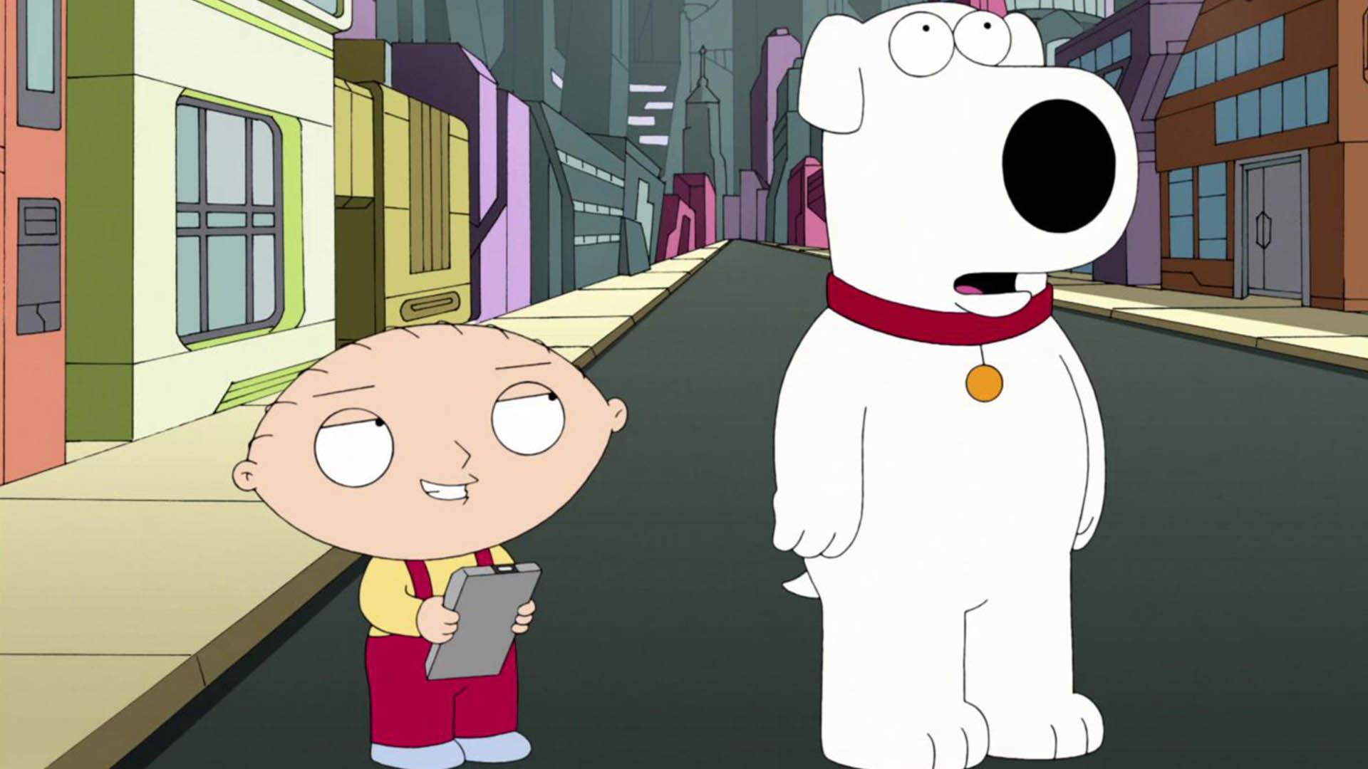 برایان و استووی در دنیای موازی در سریال Family Guy