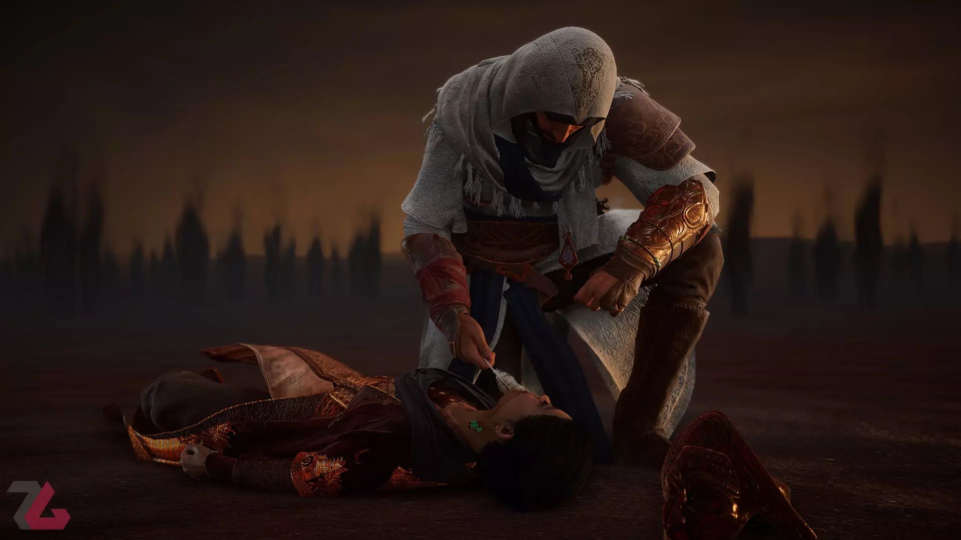 مرگ نینگ در بازی Assassin's Creed Mirage