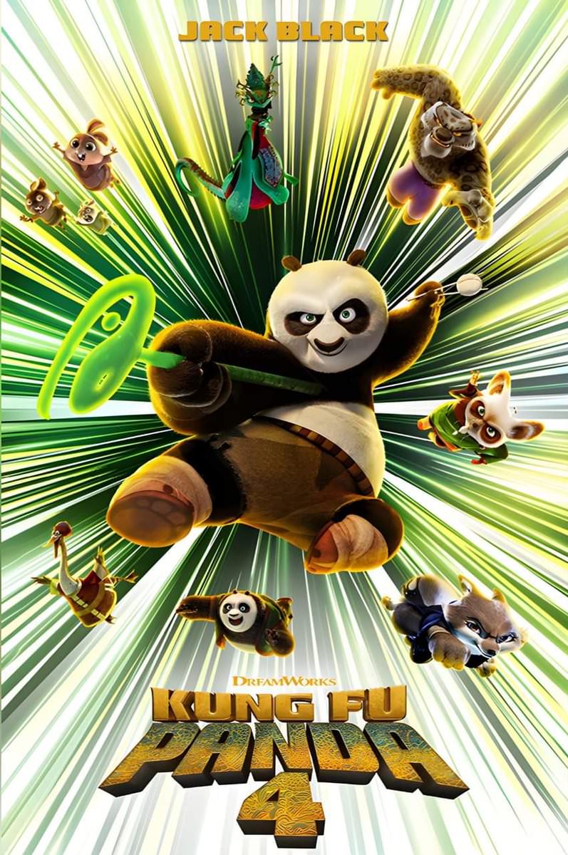 اولین پوستر انیمیشن Kung Fu Panda 4 