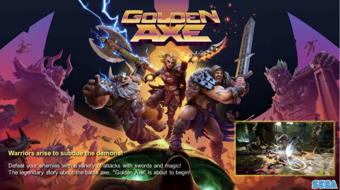 راه اندازی مجدد بازی Golden Axe