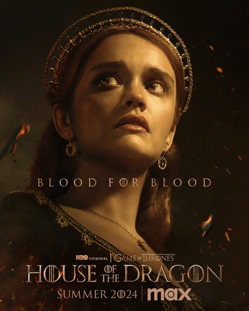 پوستر فصل دوم سریال House of the Dragon 