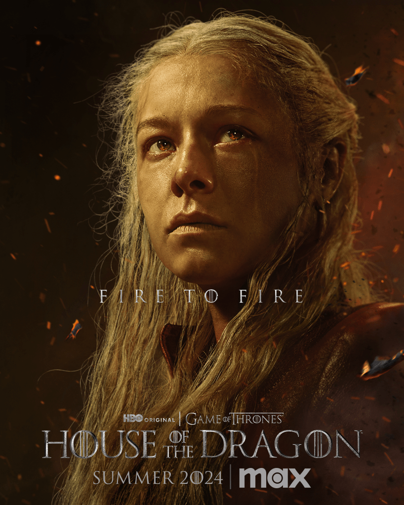 پوستر فصل دوم سریال House of the Dragon 