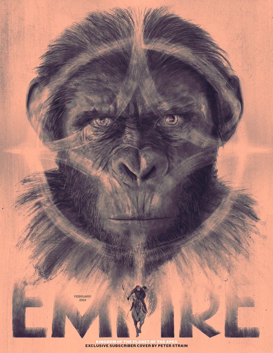 کاور شماره دوم امپایر برای فیلم Kingdom of the Planet of the Apes